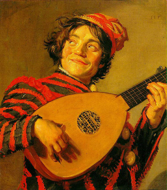 Jester with a Lute